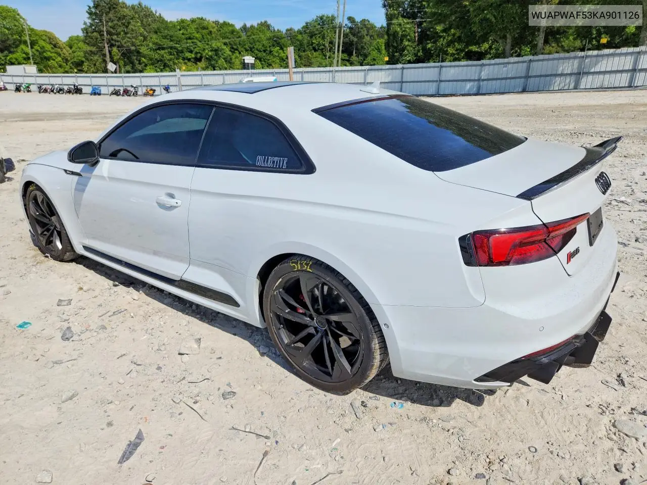 2019 Audi Rs5 VIN: WUAPWAF53KA901126 Lot: 52405946