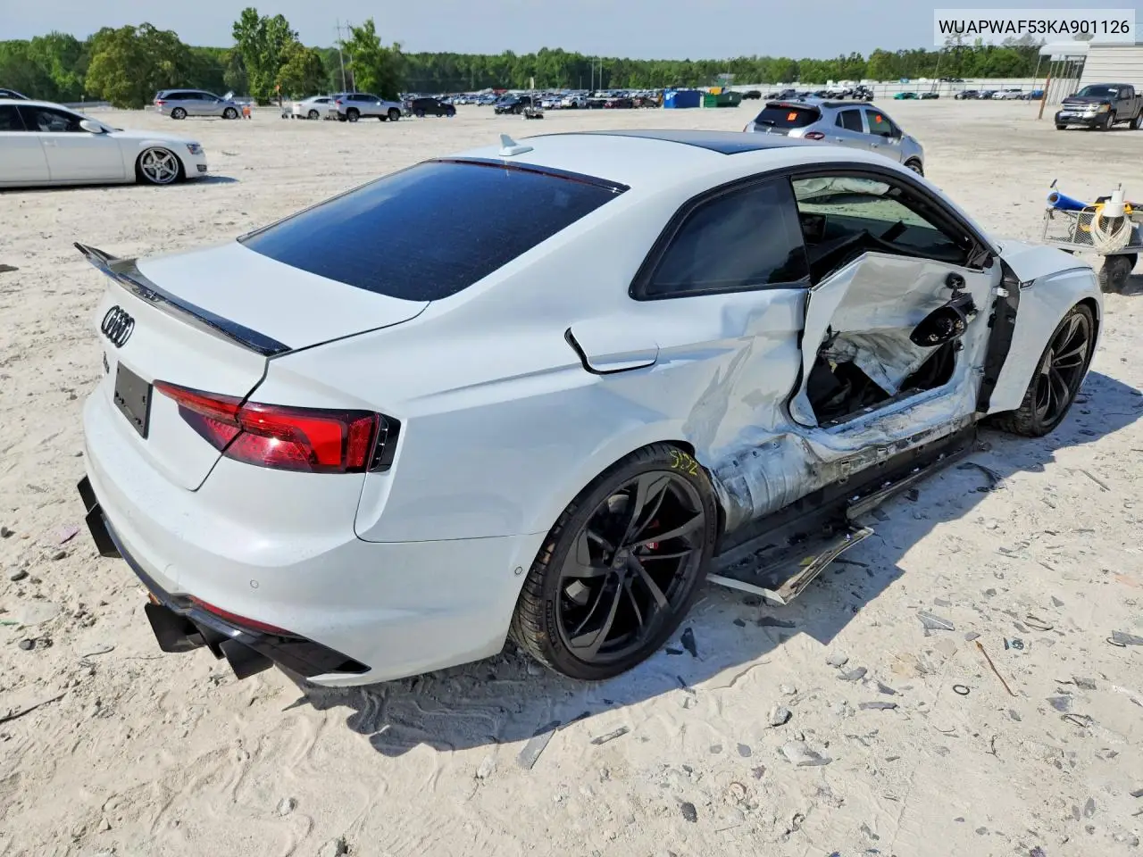 2019 Audi Rs5 VIN: WUAPWAF53KA901126 Lot: 52405946