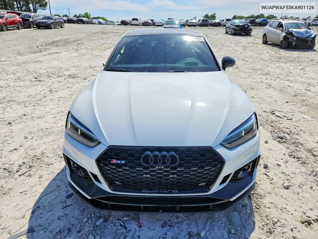 2019 Audi Rs5 VIN: WUAPWAF53KA901126 Lot: 52405946