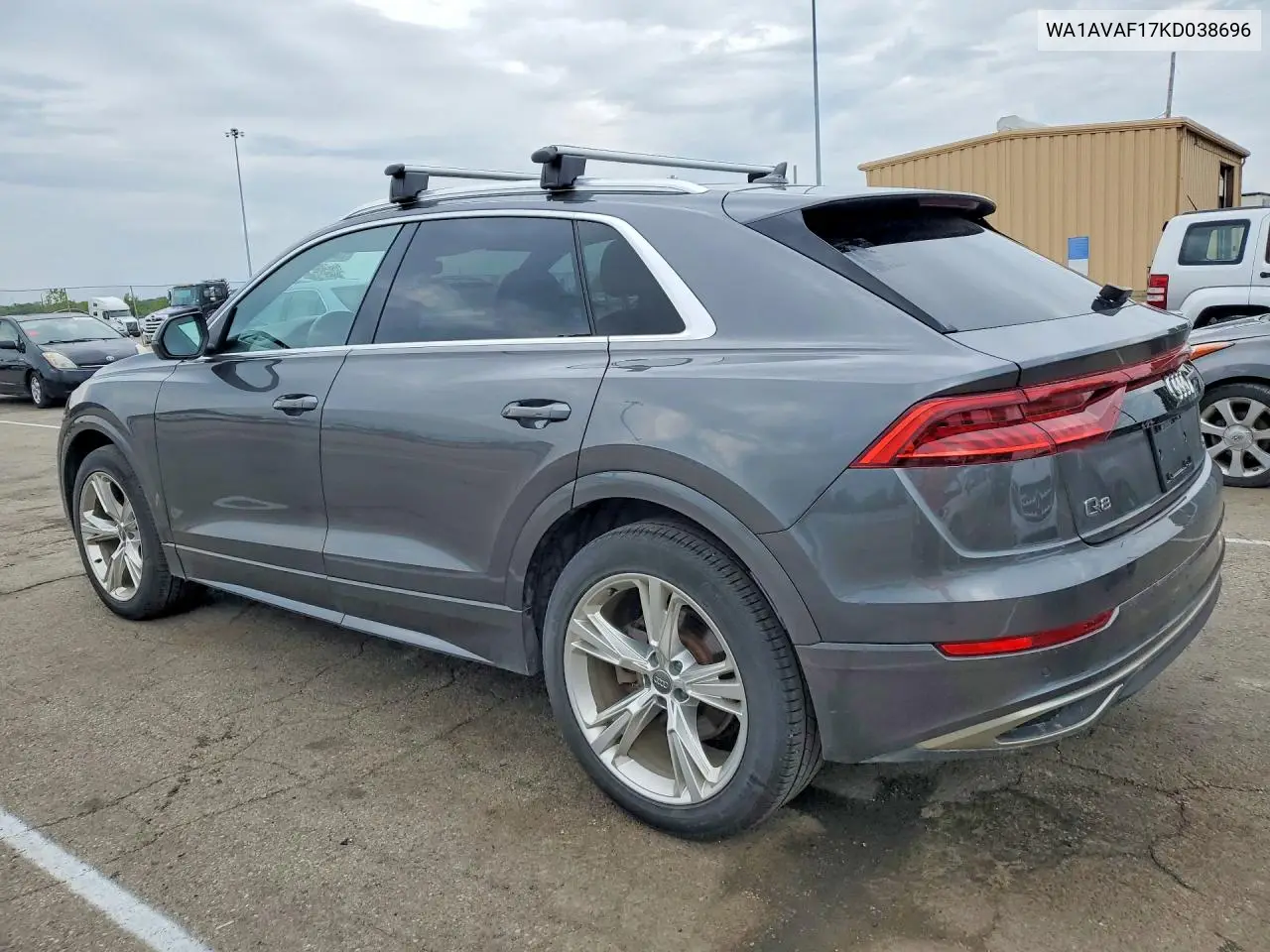 2019 Audi Q8 Premium VIN: WA1AVAF17KD038696 Lot: 52489316