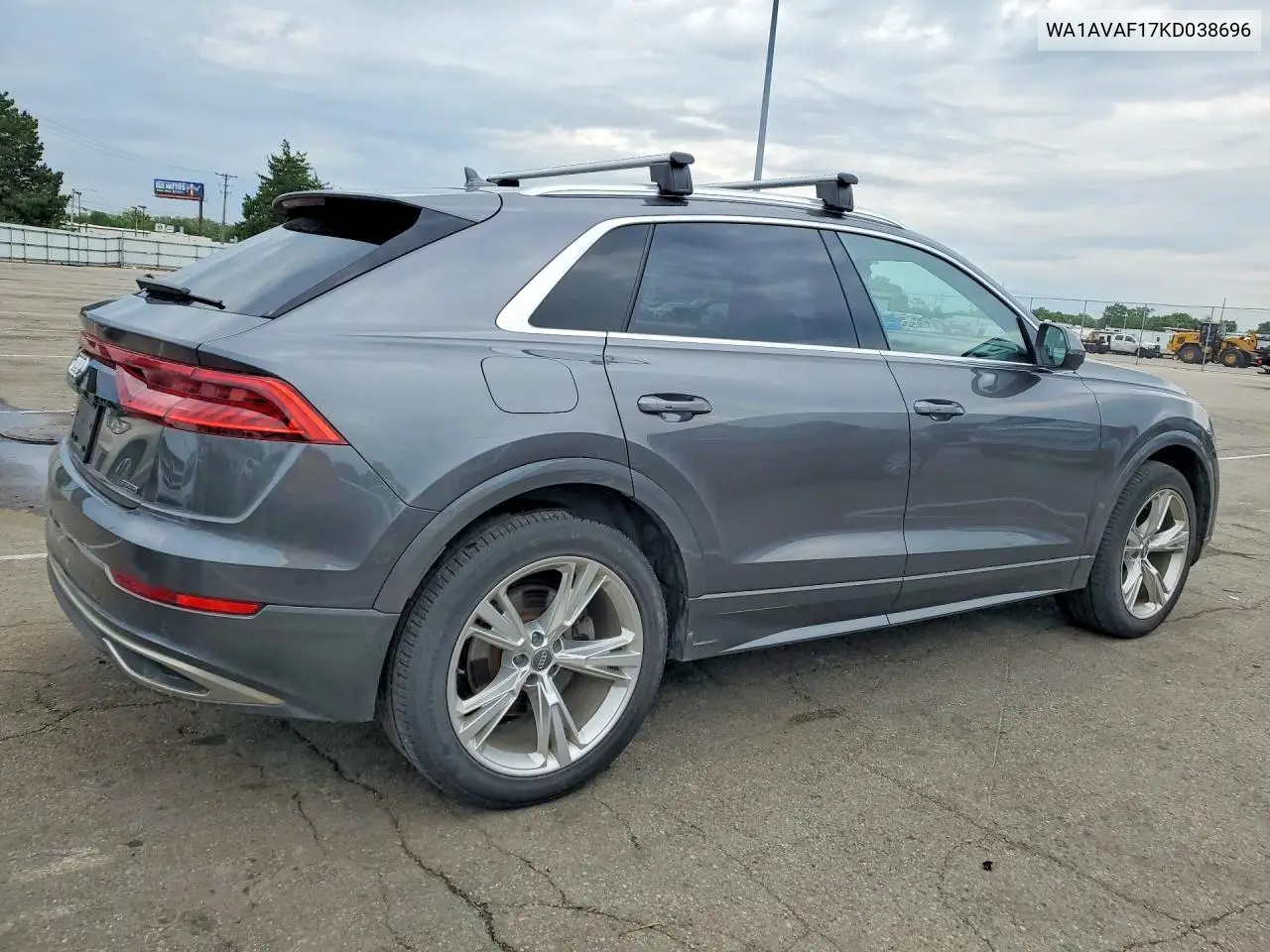 2019 Audi Q8 Premium VIN: WA1AVAF17KD038696 Lot: 52489316