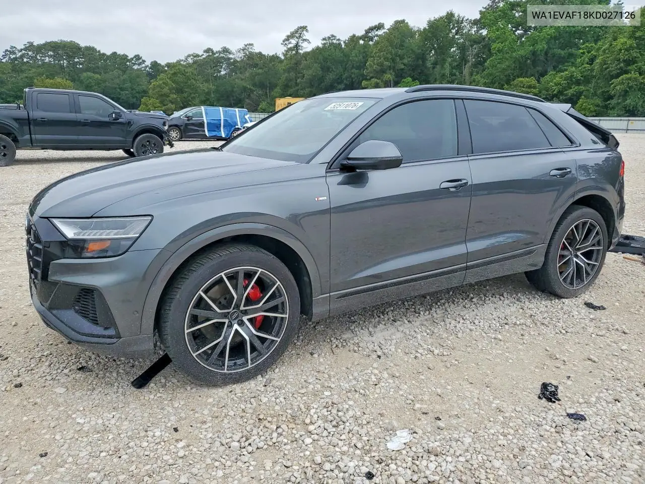 2019 Audi Q8 Premium Plus S-Line VIN: WA1EVAF18KD027126 Lot: 52511076
