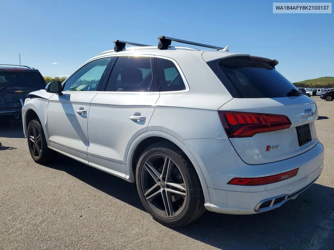 2019 Audi Sq5 Premium Plus VIN: WA1B4AFY8K2100137 Lot: 52514186