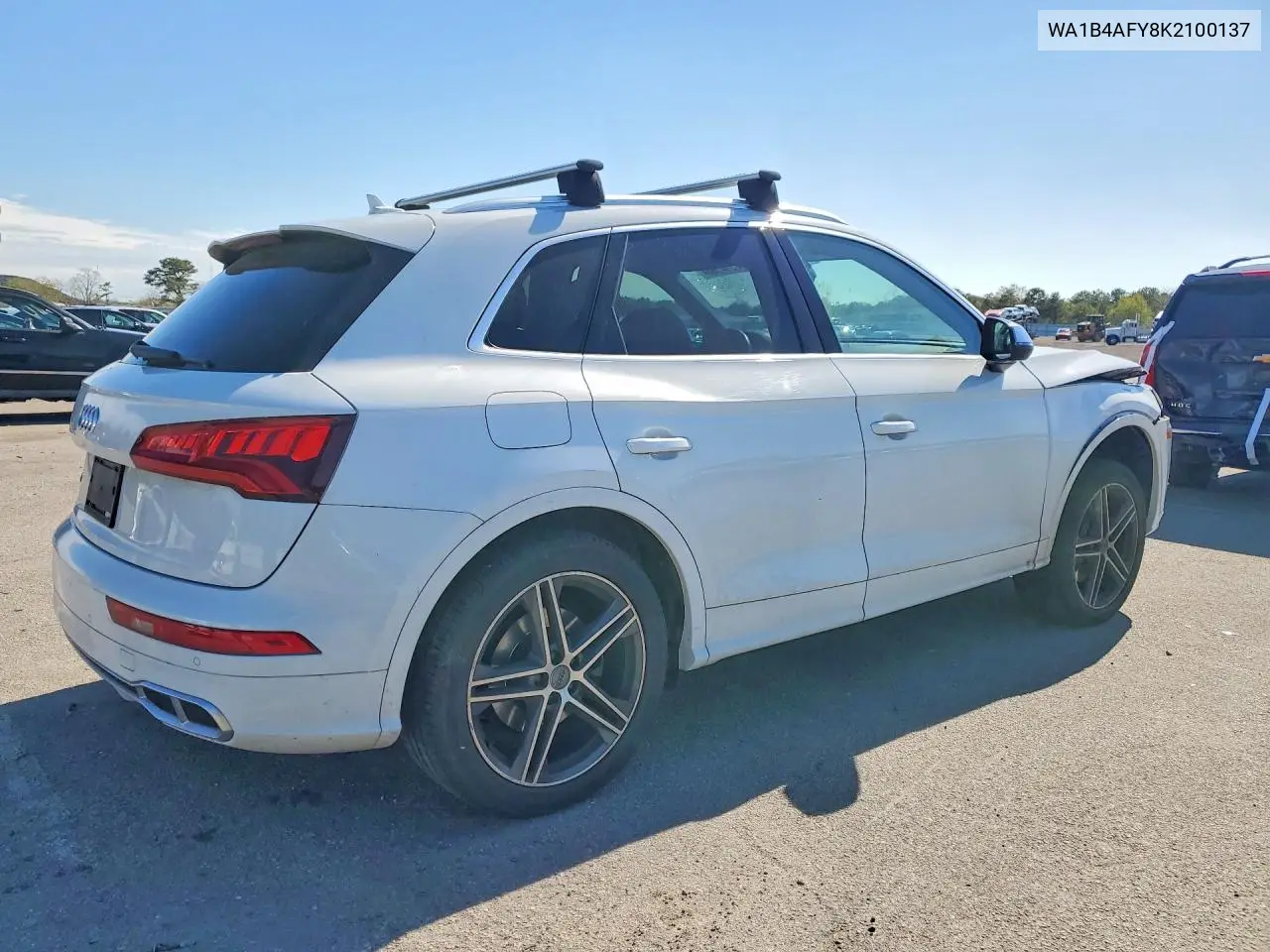 2019 Audi Sq5 Premium Plus VIN: WA1B4AFY8K2100137 Lot: 52514186