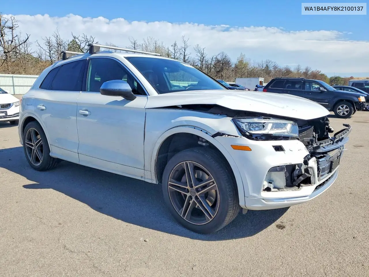 2019 Audi Sq5 Premium Plus VIN: WA1B4AFY8K2100137 Lot: 52514186