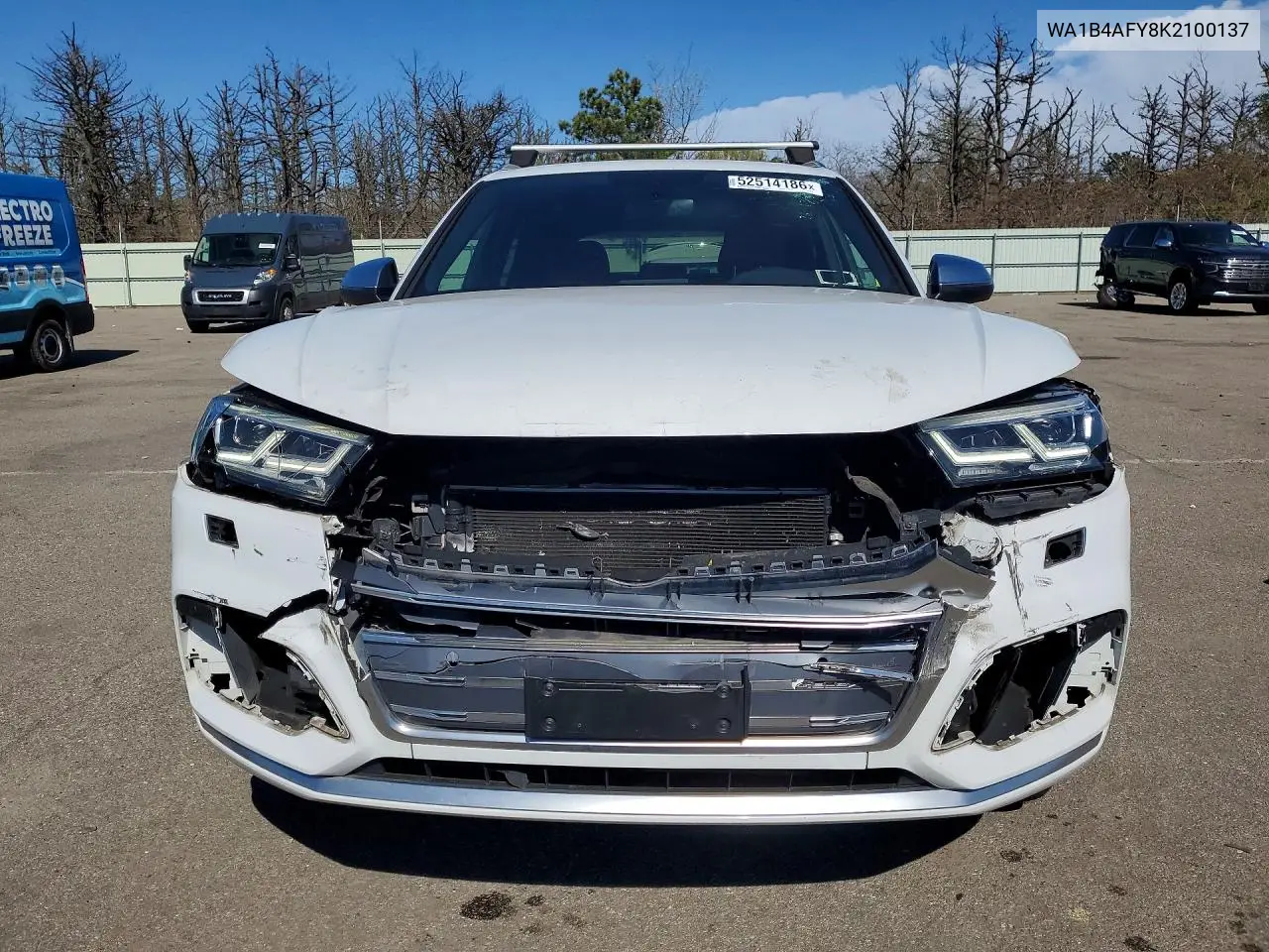 2019 Audi Sq5 Premium Plus VIN: WA1B4AFY8K2100137 Lot: 52514186