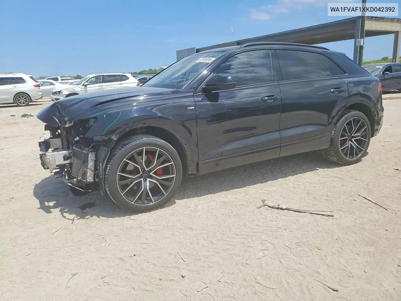 2019 Audi Q8 Prestige S-Line VIN: WA1FVAF1XKD042392 Lot: 52999096