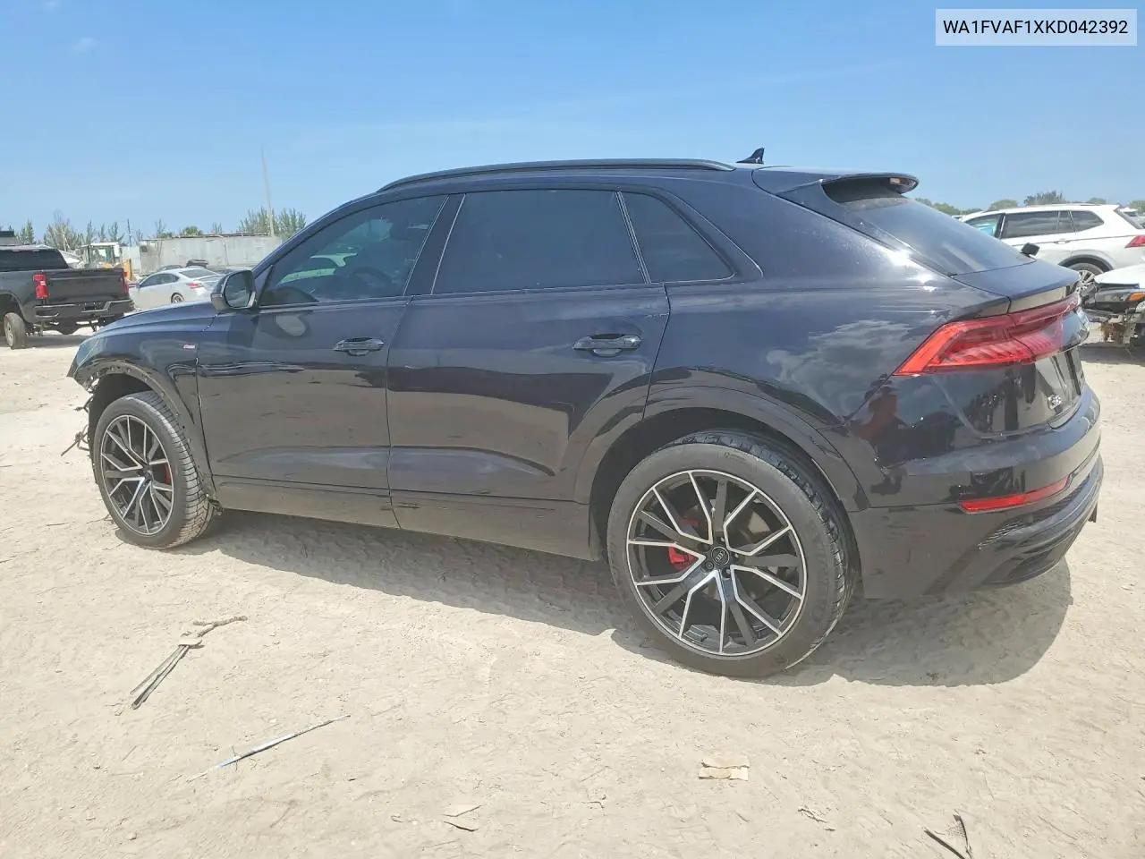 2019 Audi Q8 Prestige S-Line VIN: WA1FVAF1XKD042392 Lot: 52999096