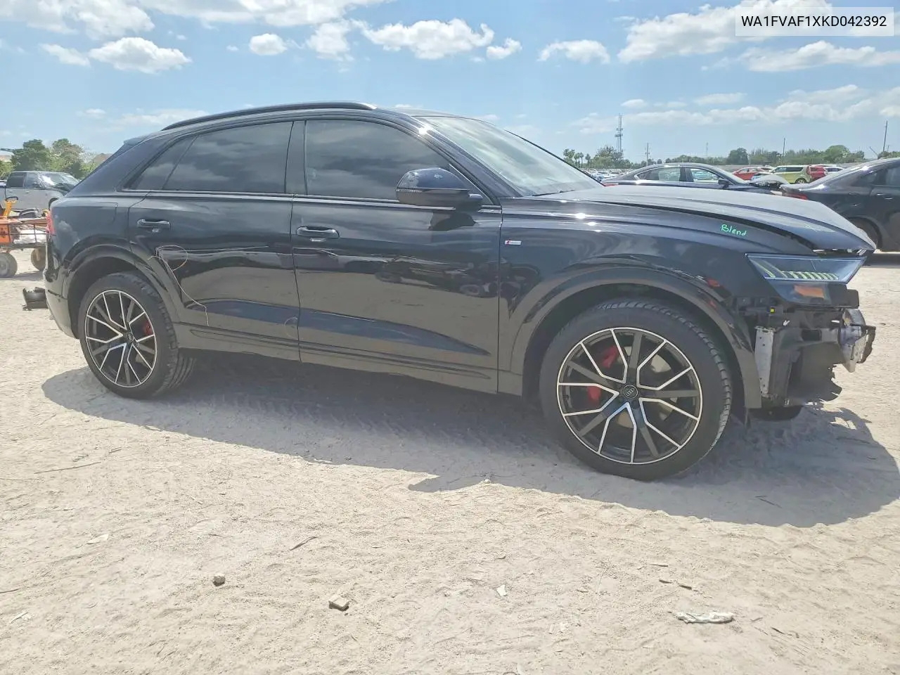 2019 Audi Q8 Prestige S-Line VIN: WA1FVAF1XKD042392 Lot: 52999096