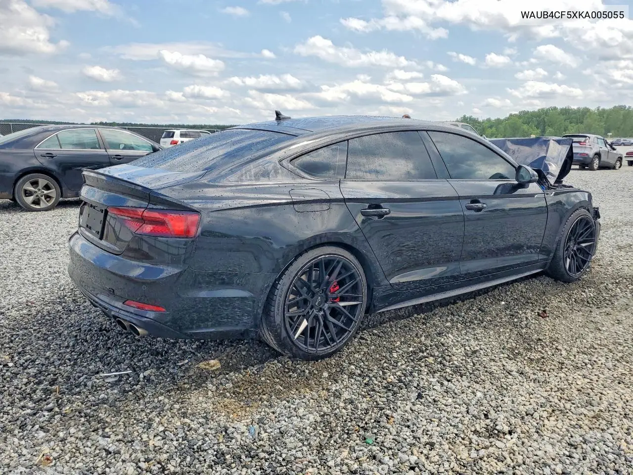 2019 Audi S5 Premium Plus VIN: WAUB4CF5XKA005055 Lot: 53156396