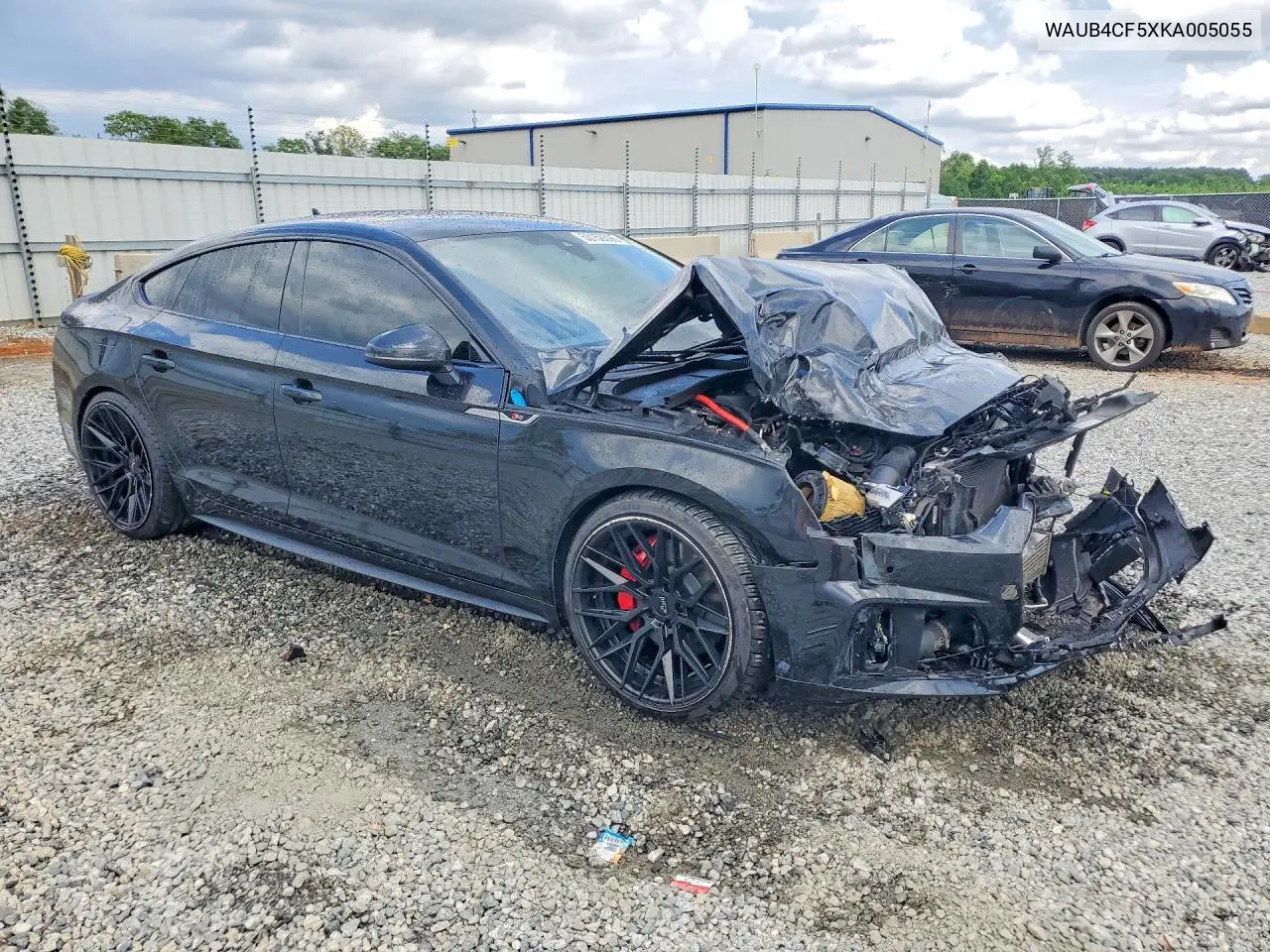 2019 Audi S5 Premium Plus VIN: WAUB4CF5XKA005055 Lot: 53156396
