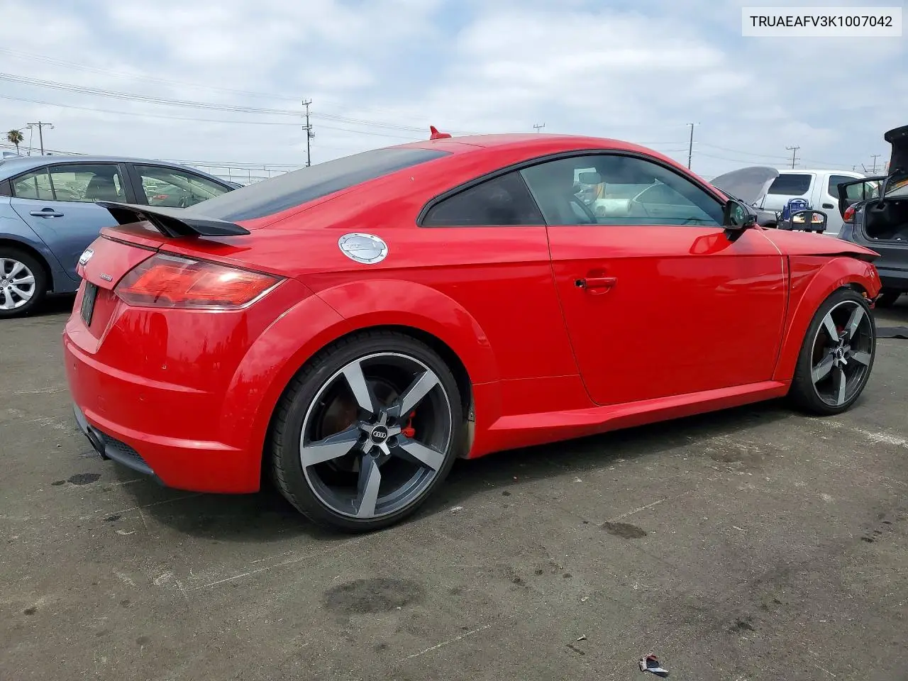 2019 Audi Tt VIN: TRUAEAFV3K1007042 Lot: 53657476