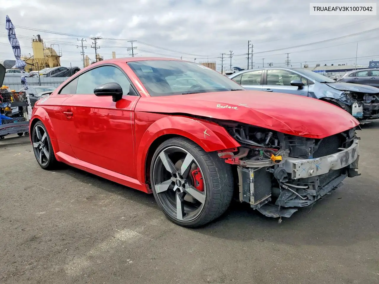 2019 Audi Tt VIN: TRUAEAFV3K1007042 Lot: 53657476