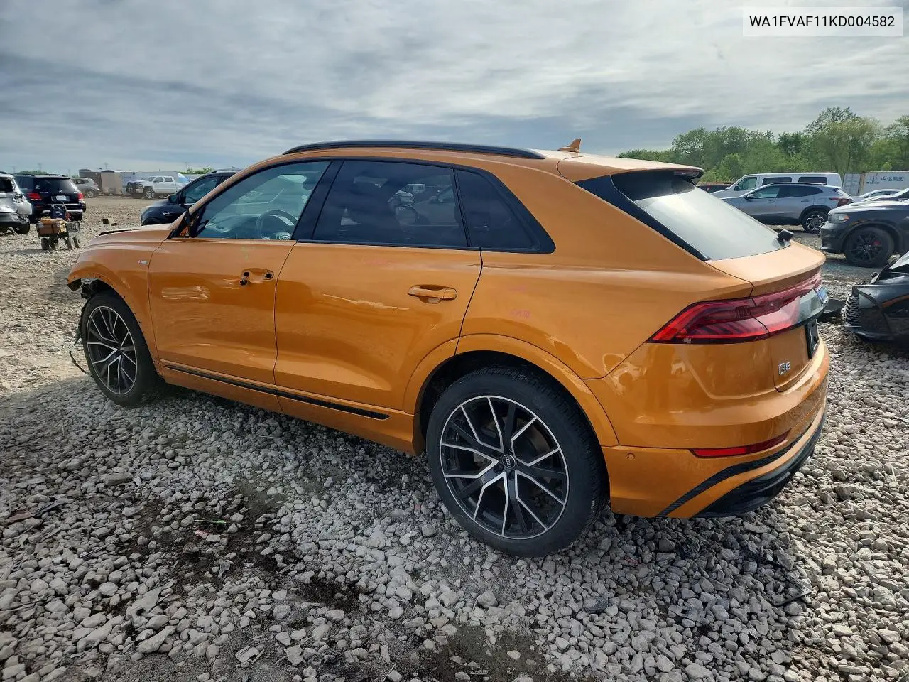 2019 Audi Q8 Prestige S-Line VIN: WA1FVAF11KD004582 Lot: 53747066