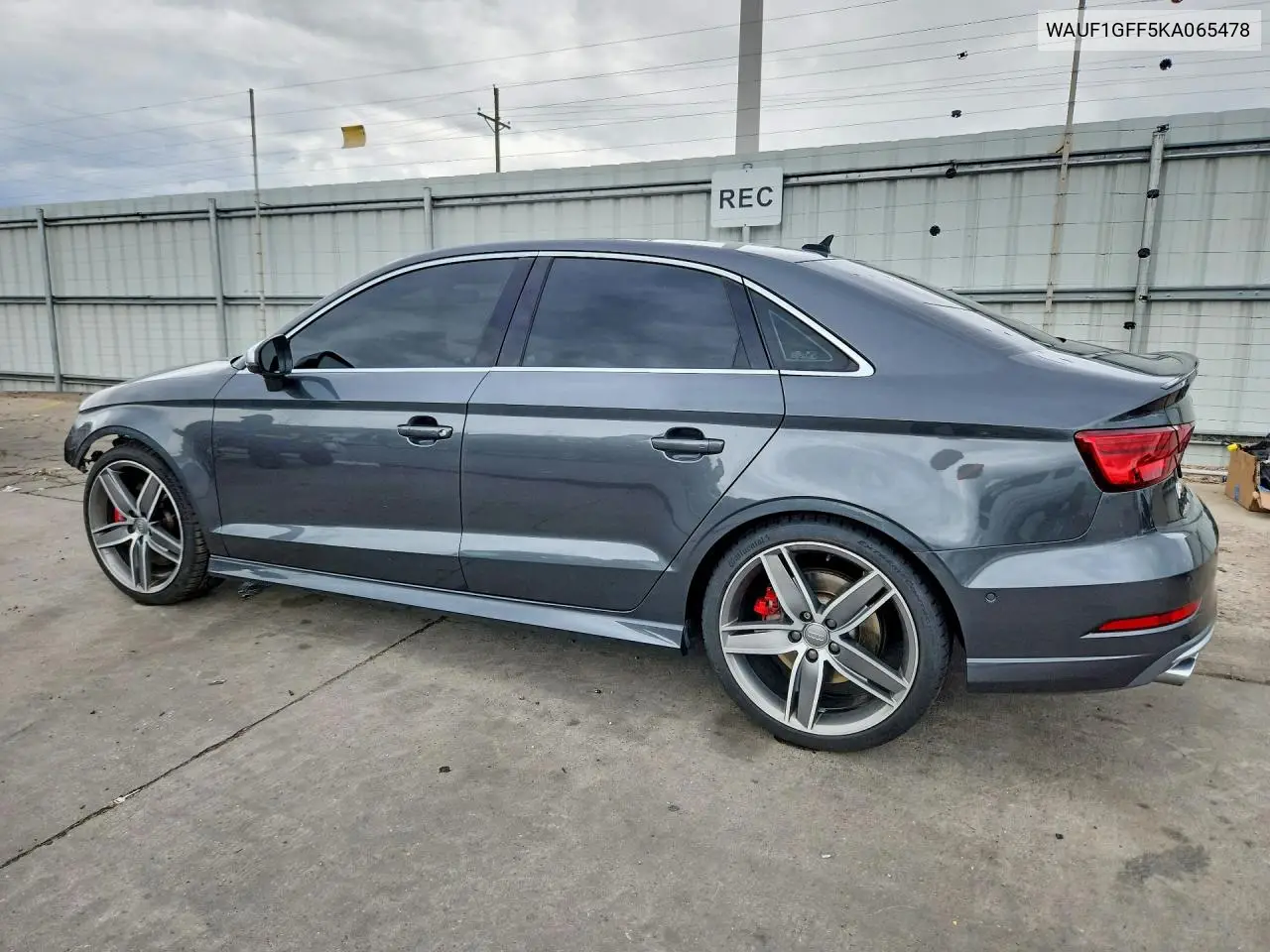 2019 Audi S3 Prestige VIN: WAUF1GFF5KA065478 Lot: 54820556