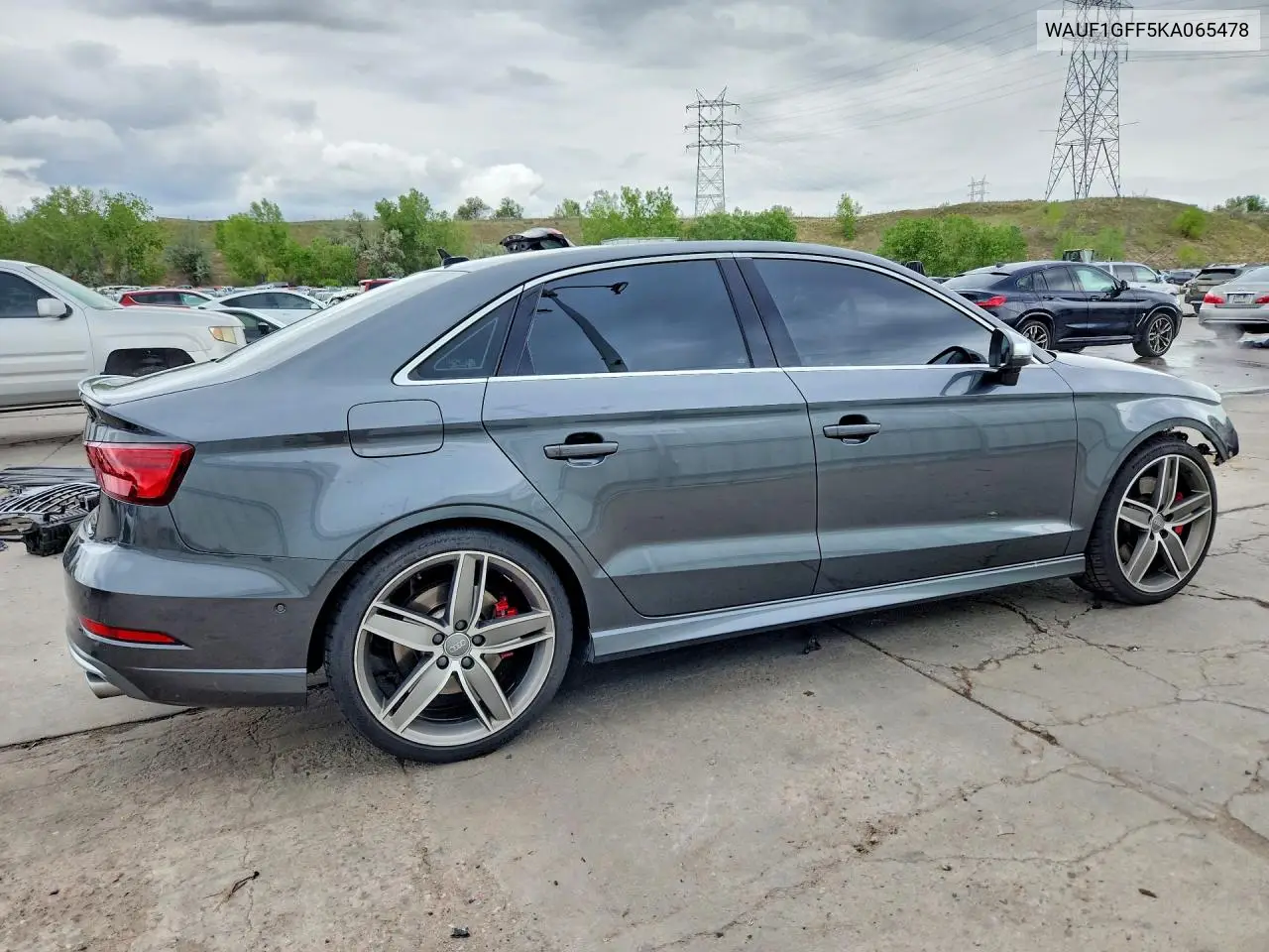 2019 Audi S3 Prestige VIN: WAUF1GFF5KA065478 Lot: 54820556