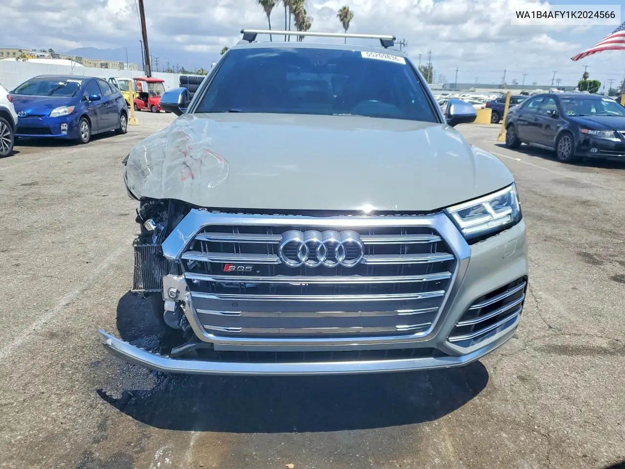 2019 Audi Sq5 Premium Plus VIN: WA1B4AFY1K2024566 Lot: 55209836