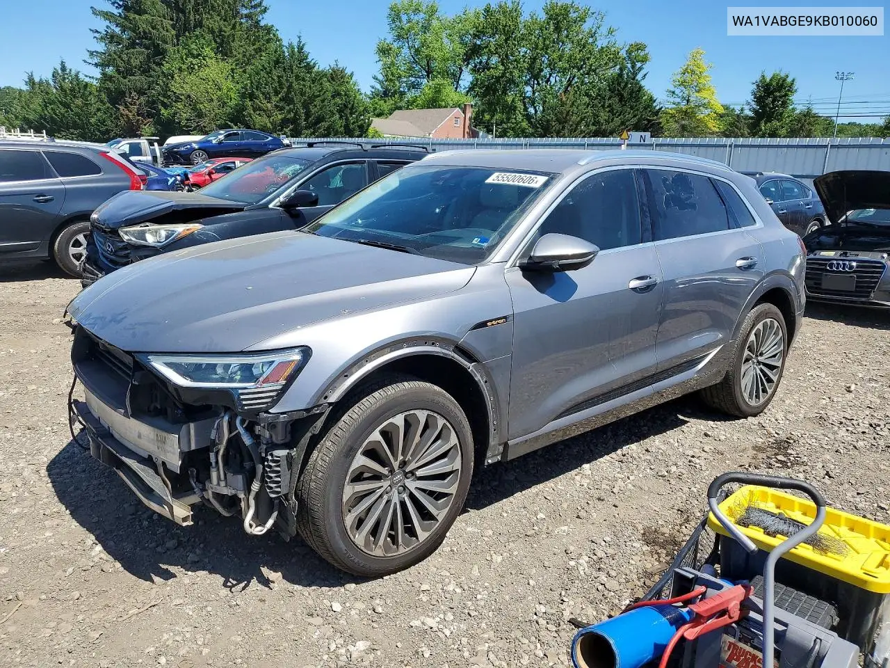 2019 Audi E-Tron Prestige VIN: WA1VABGE9KB010060 Lot: 55500606