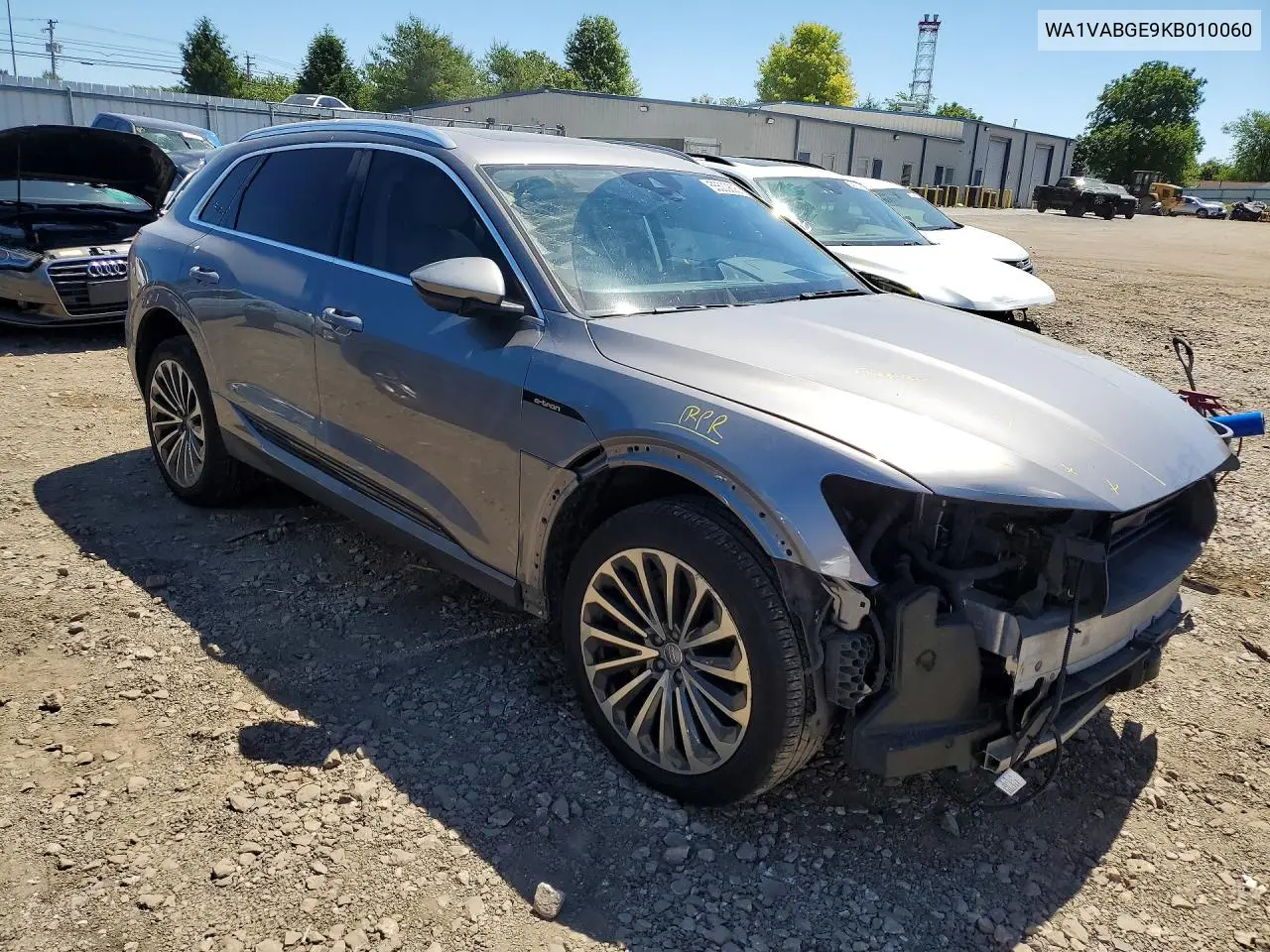 2019 Audi E-Tron Prestige VIN: WA1VABGE9KB010060 Lot: 55500606