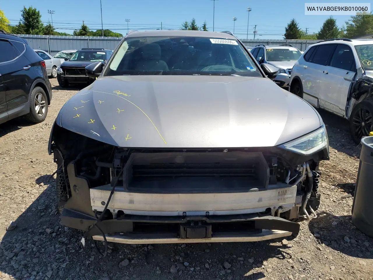 2019 Audi E-Tron Prestige VIN: WA1VABGE9KB010060 Lot: 55500606