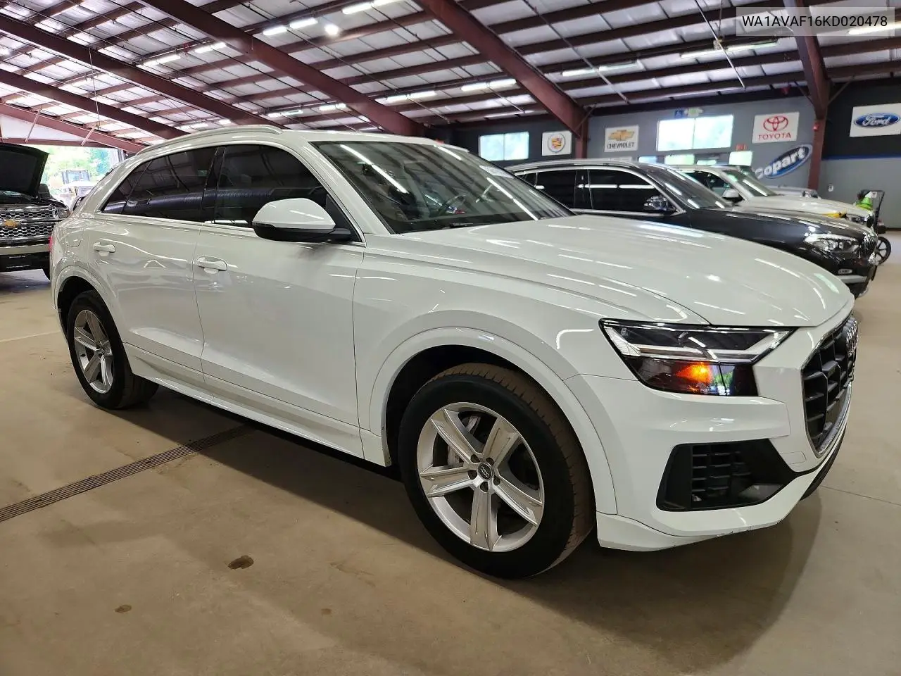 2019 Audi Q8 Premium VIN: WA1AVAF16KD020478 Lot: 56410266