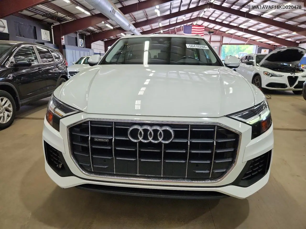 2019 Audi Q8 Premium VIN: WA1AVAF16KD020478 Lot: 56410266