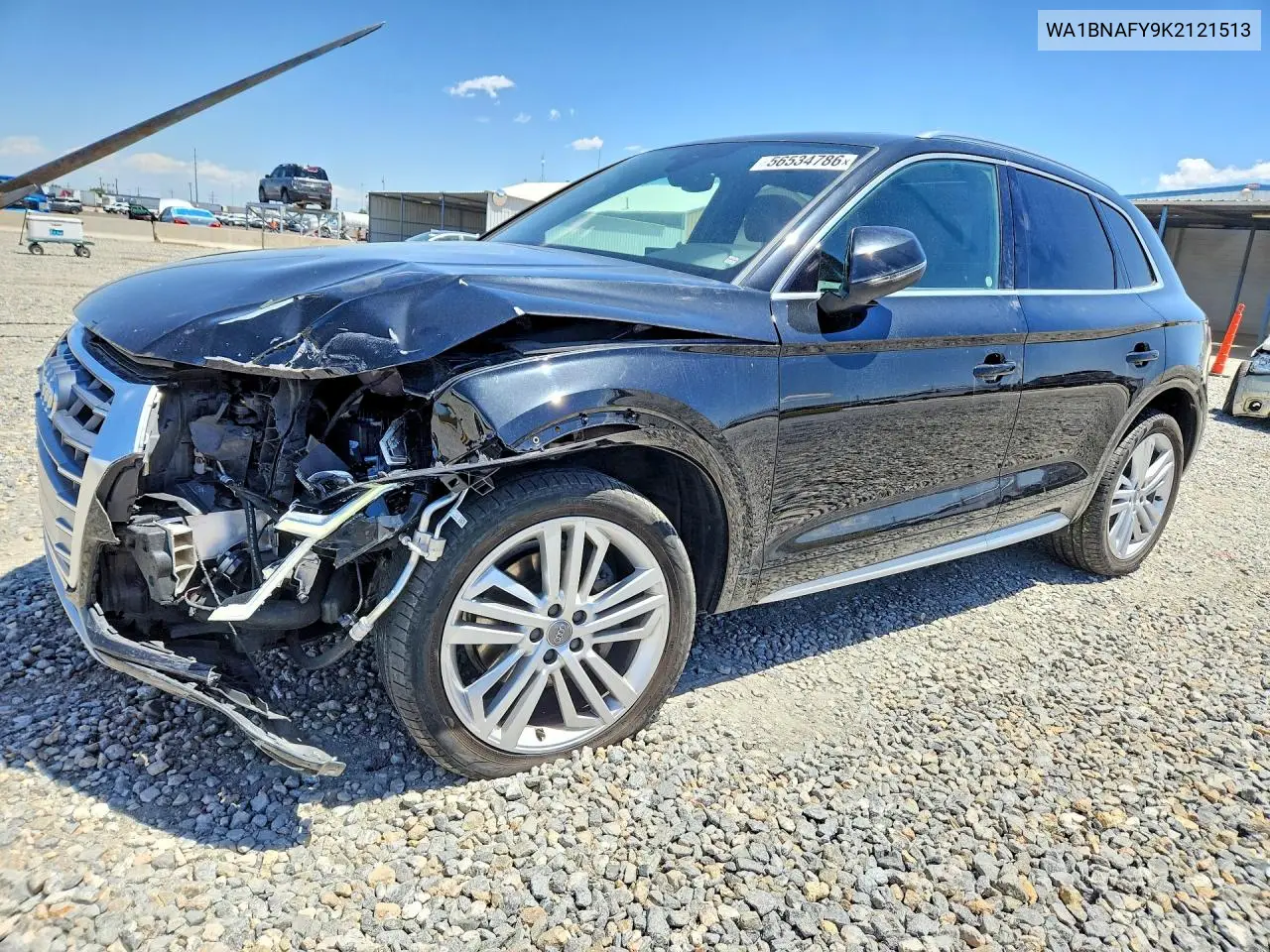 2019 Audi Q5 Premium Plus VIN: WA1BNAFY9K2121513 Lot: 56534786