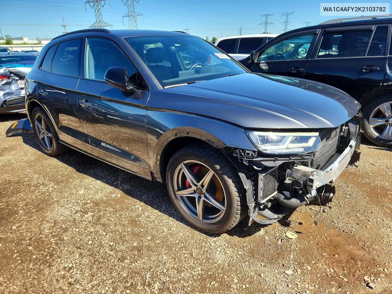 2019 Audi Sq5 Prestige VIN: WA1C4AFY2K2103782 Lot: 56645876