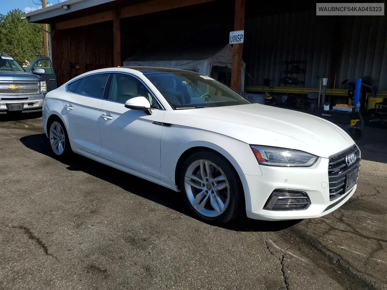 2019 Audi A5 Premium Plus VIN: WAUBNCF54KA045323 Lot: 56827996