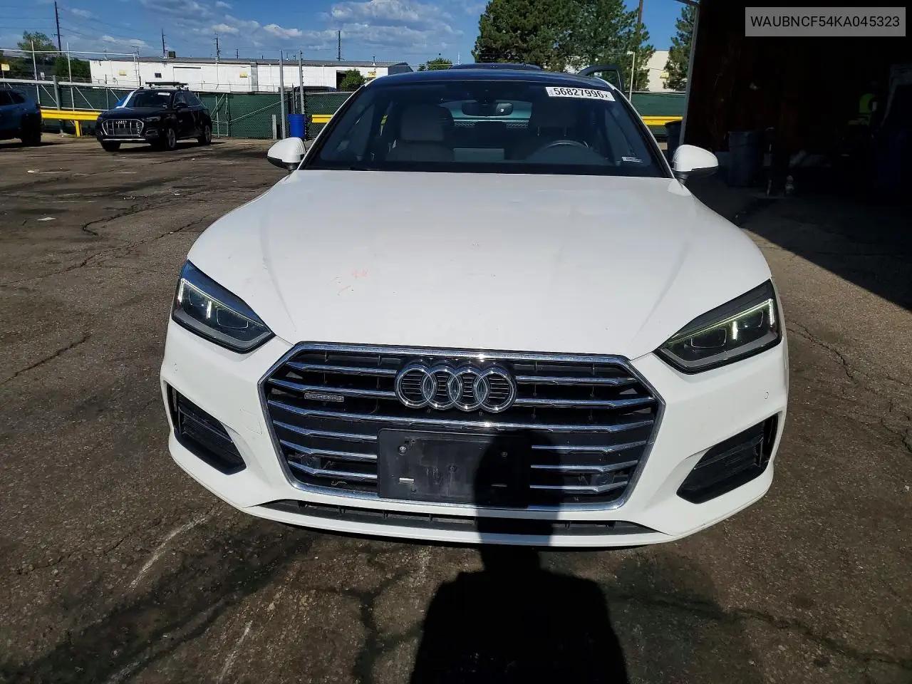 2019 Audi A5 Premium Plus VIN: WAUBNCF54KA045323 Lot: 56827996
