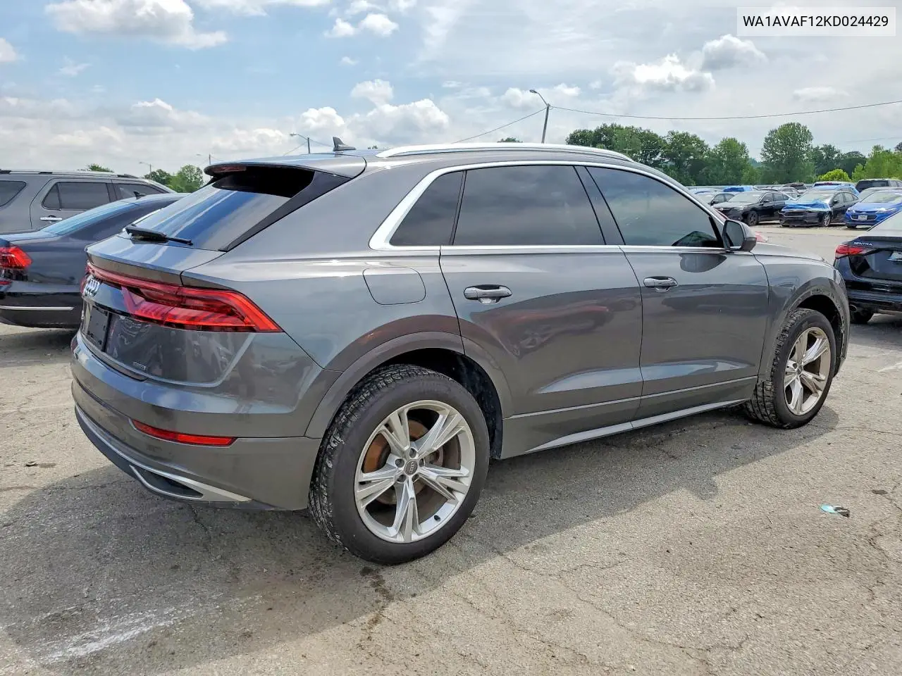 2019 Audi Q8 Premium VIN: WA1AVAF12KD024429 Lot: 57025016