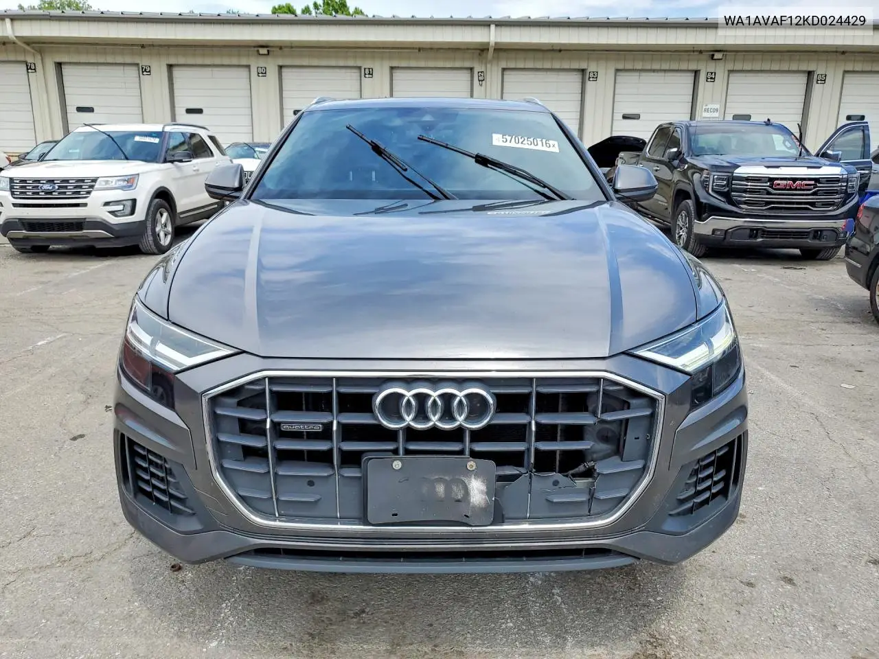 2019 Audi Q8 Premium VIN: WA1AVAF12KD024429 Lot: 57025016