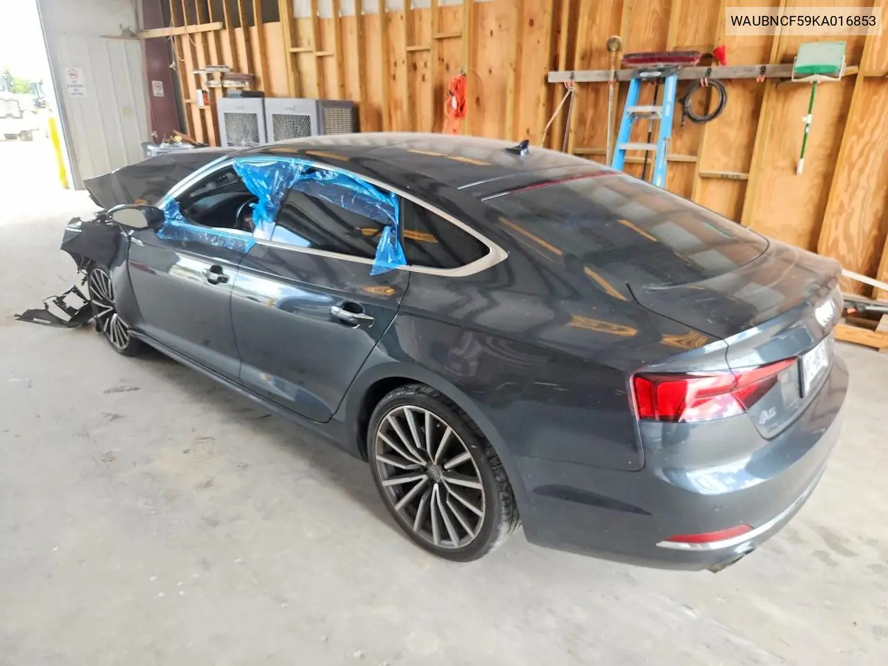 2019 Audi A5 Premium Plus VIN: WAUBNCF59KA016853 Lot: 57188026