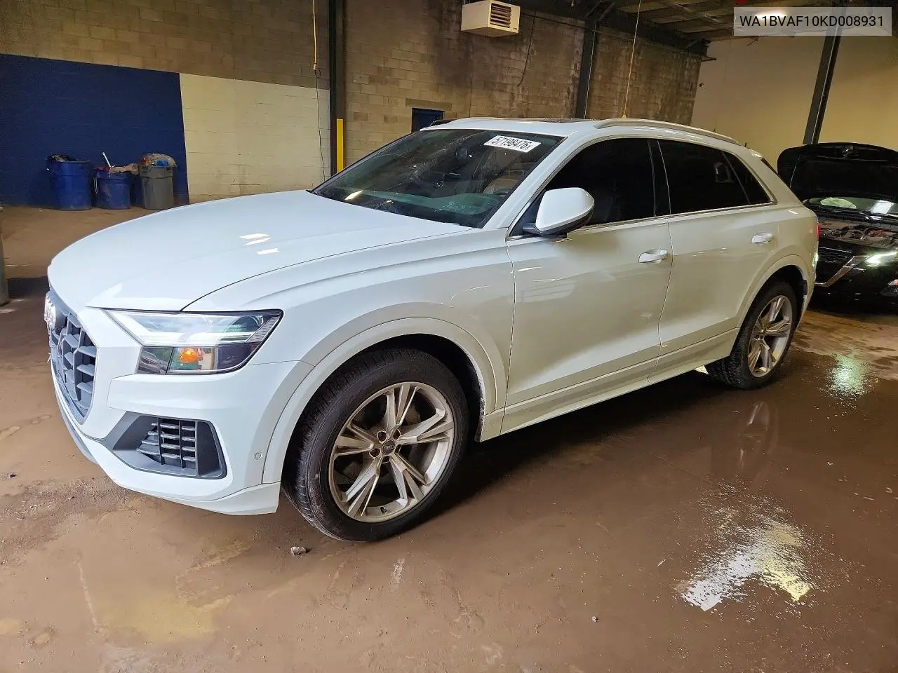 2019 Audi Q8 Premium Plus VIN: WA1BVAF10KD008931 Lot: 57198476