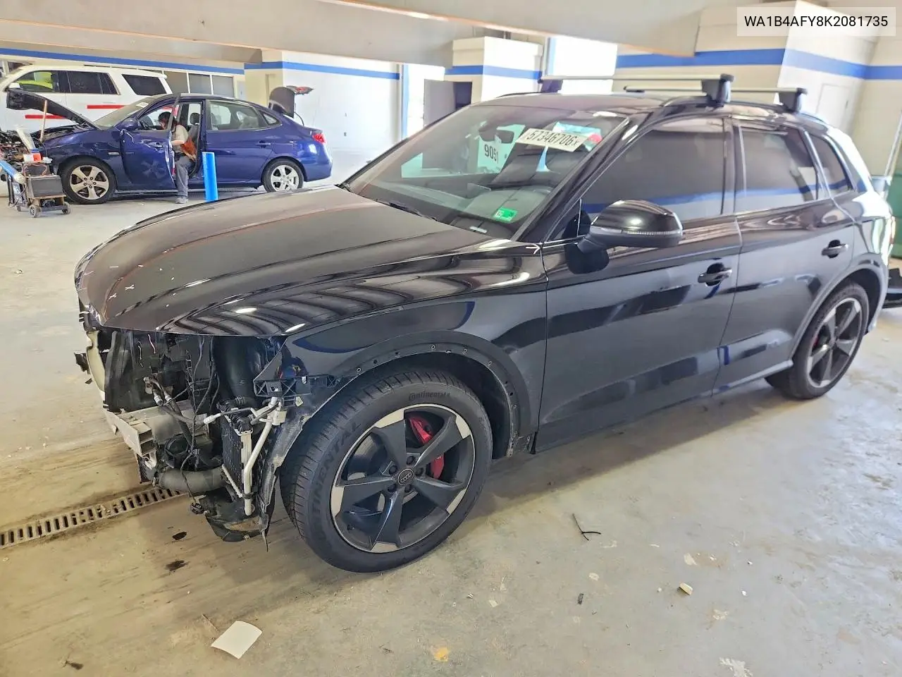 2019 Audi Sq5 Premium Plus VIN: WA1B4AFY8K2081735 Lot: 57346706