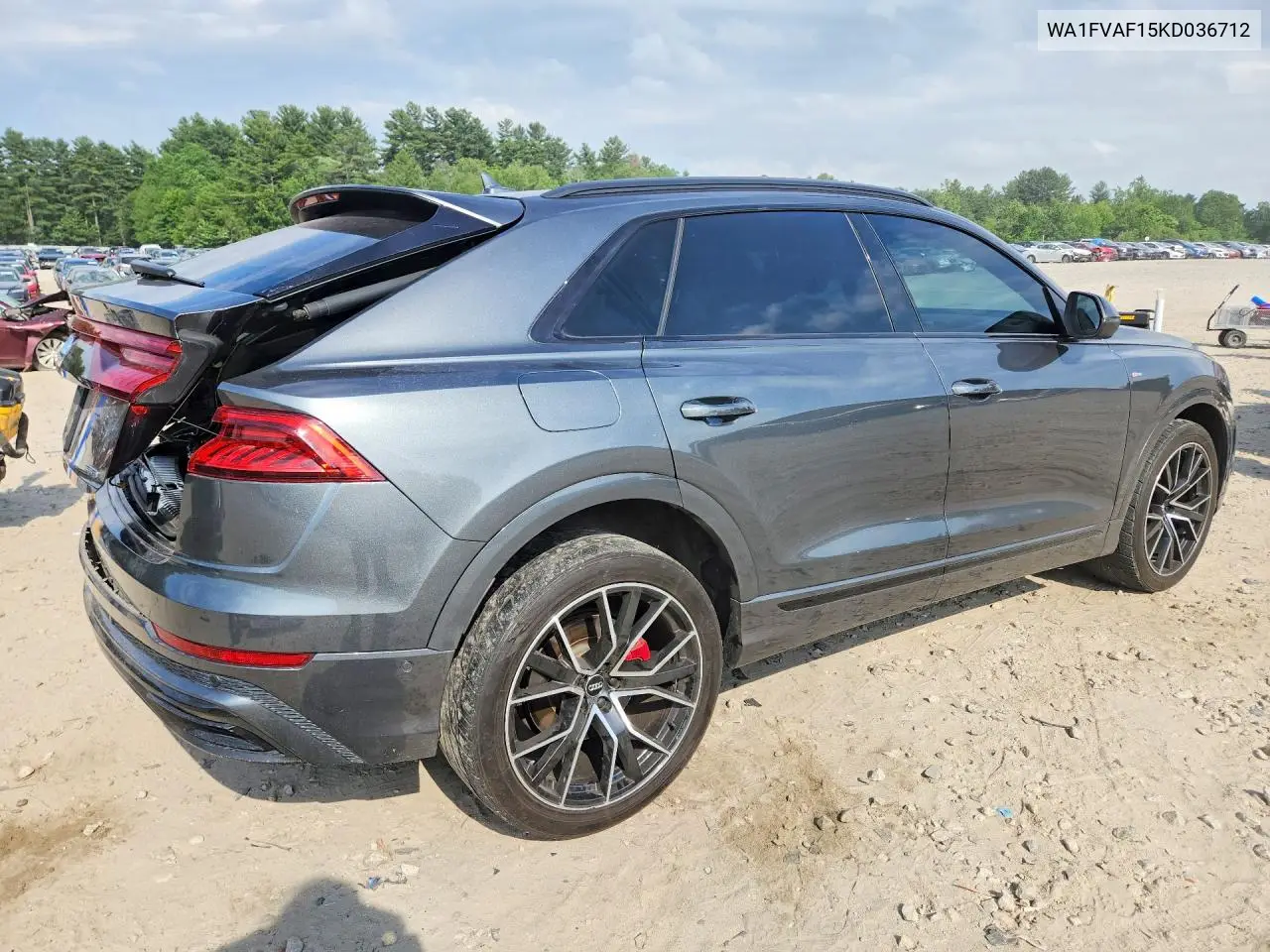 2019 Audi Q8 Prestige S-Line VIN: WA1FVAF15KD036712 Lot: 57463066