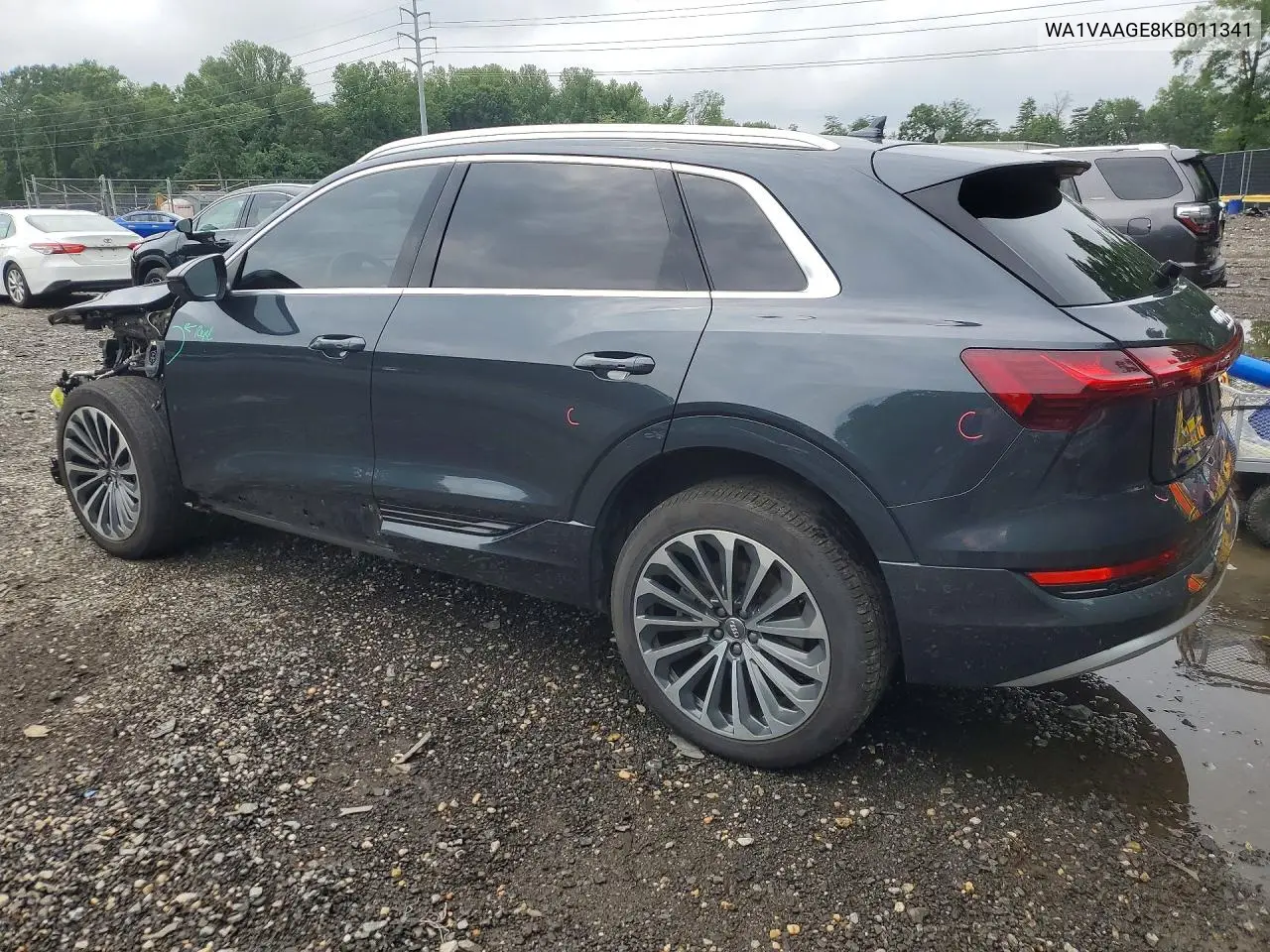 2019 Audi E-Tron Prestige VIN: WA1VAAGE8KB011341 Lot: 57685926