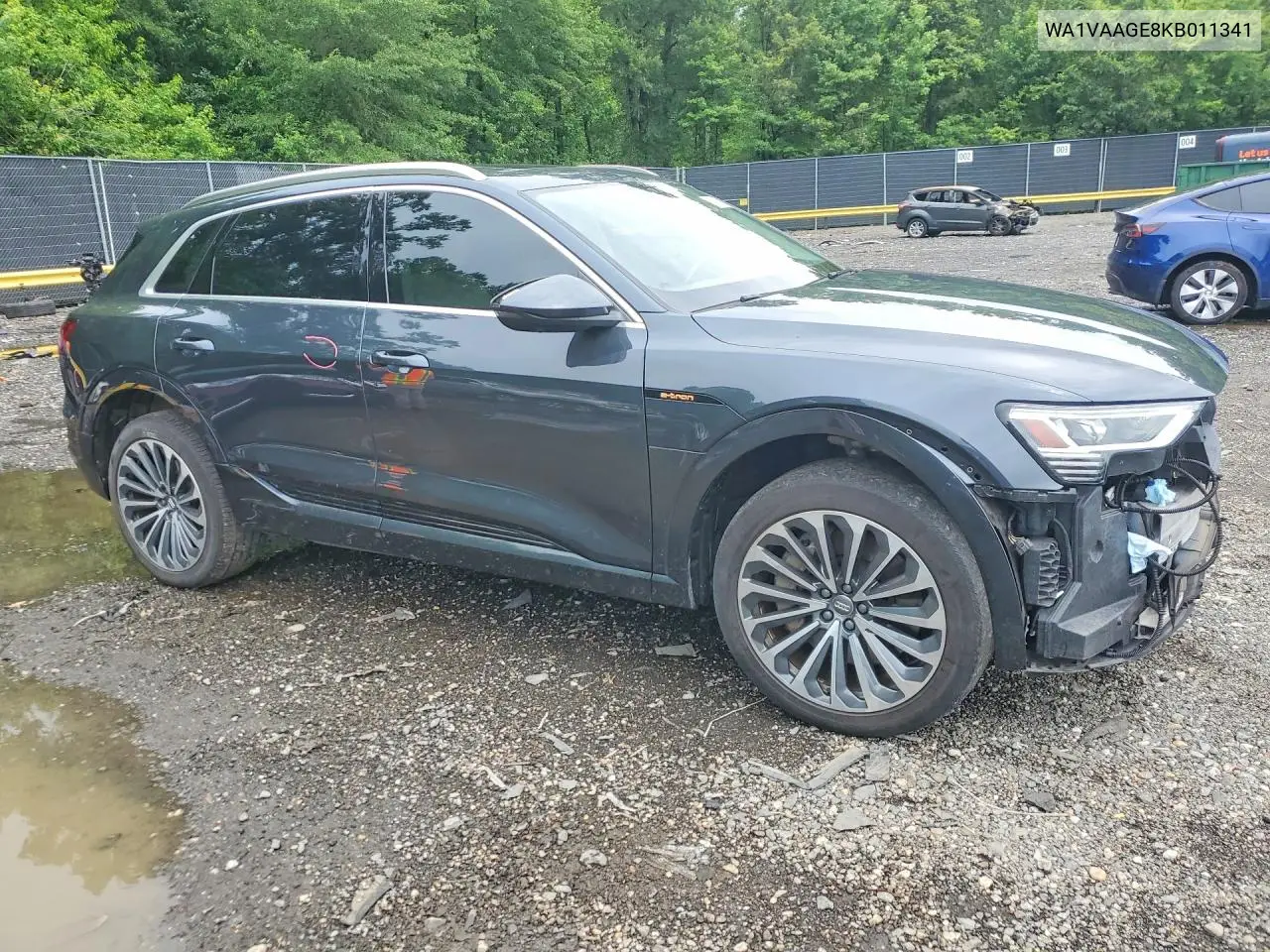 2019 Audi E-Tron Prestige VIN: WA1VAAGE8KB011341 Lot: 57685926