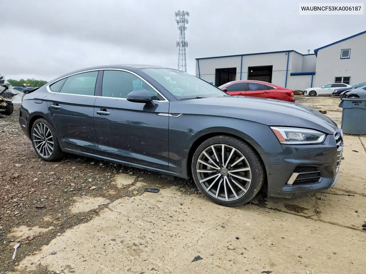2019 Audi A5 Premium Plus VIN: WAUBNCF53KA006187 Lot: 57831096