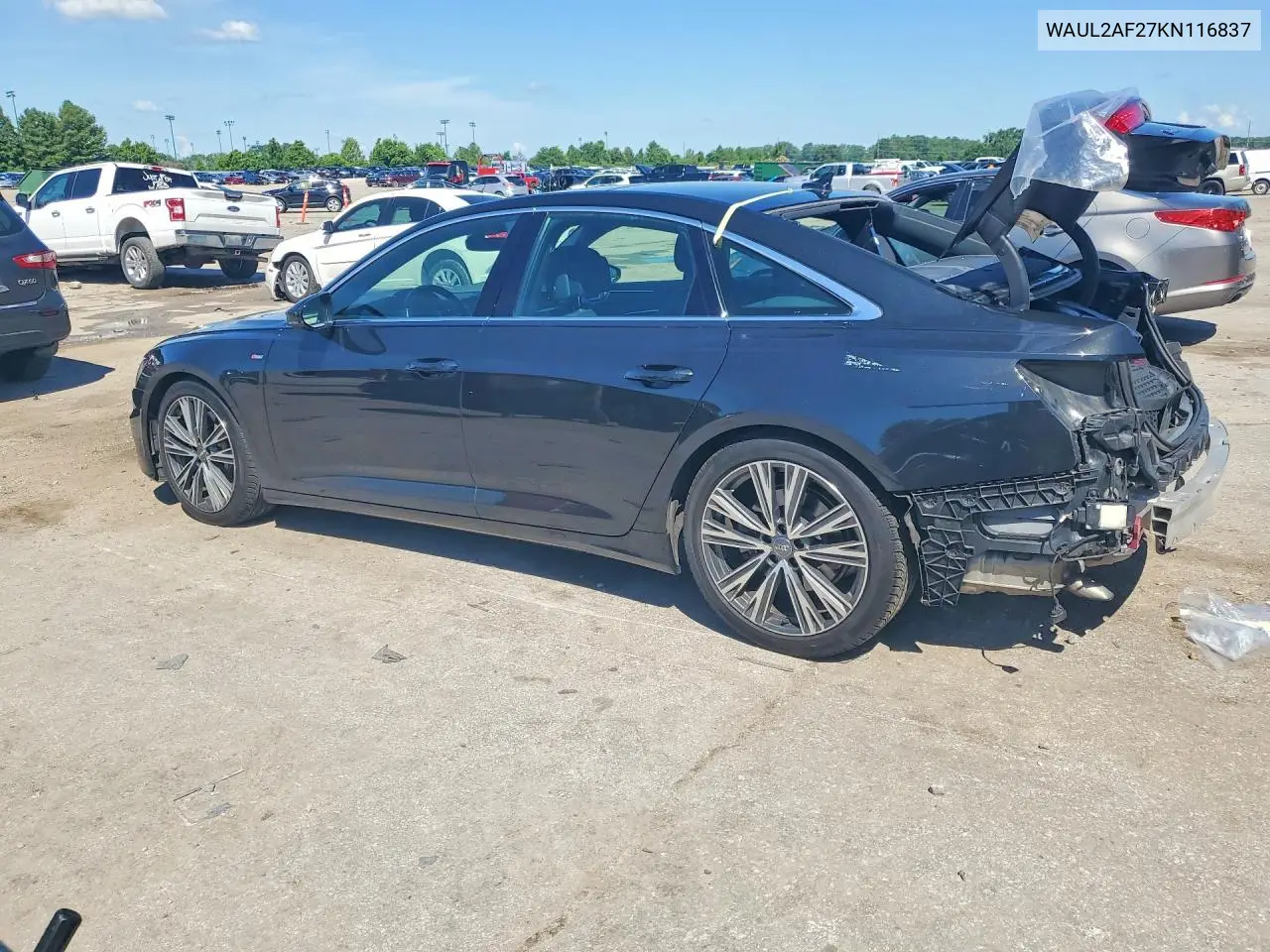 2019 Audi A6 Premium Plus VIN: WAUL2AF27KN116837 Lot: 57967616