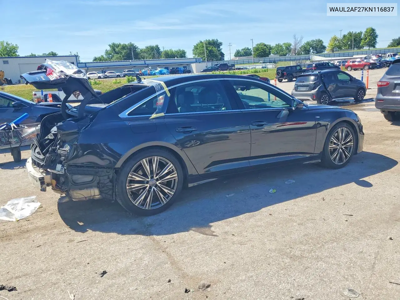 2019 Audi A6 Premium Plus VIN: WAUL2AF27KN116837 Lot: 57967616