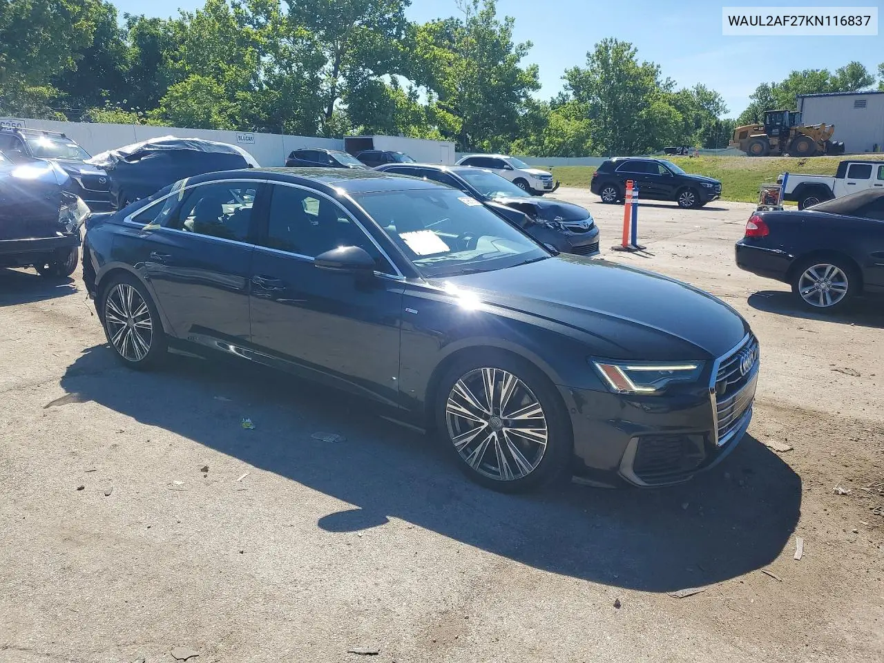 2019 Audi A6 Premium Plus VIN: WAUL2AF27KN116837 Lot: 57967616