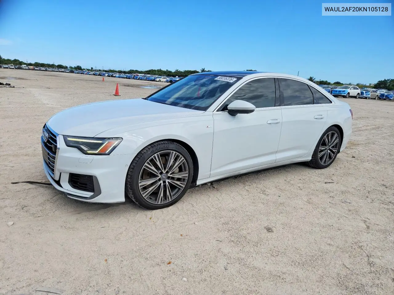 2019 Audi A6 Premium Plus VIN: WAUL2AF20KN105128 Lot: 58036336