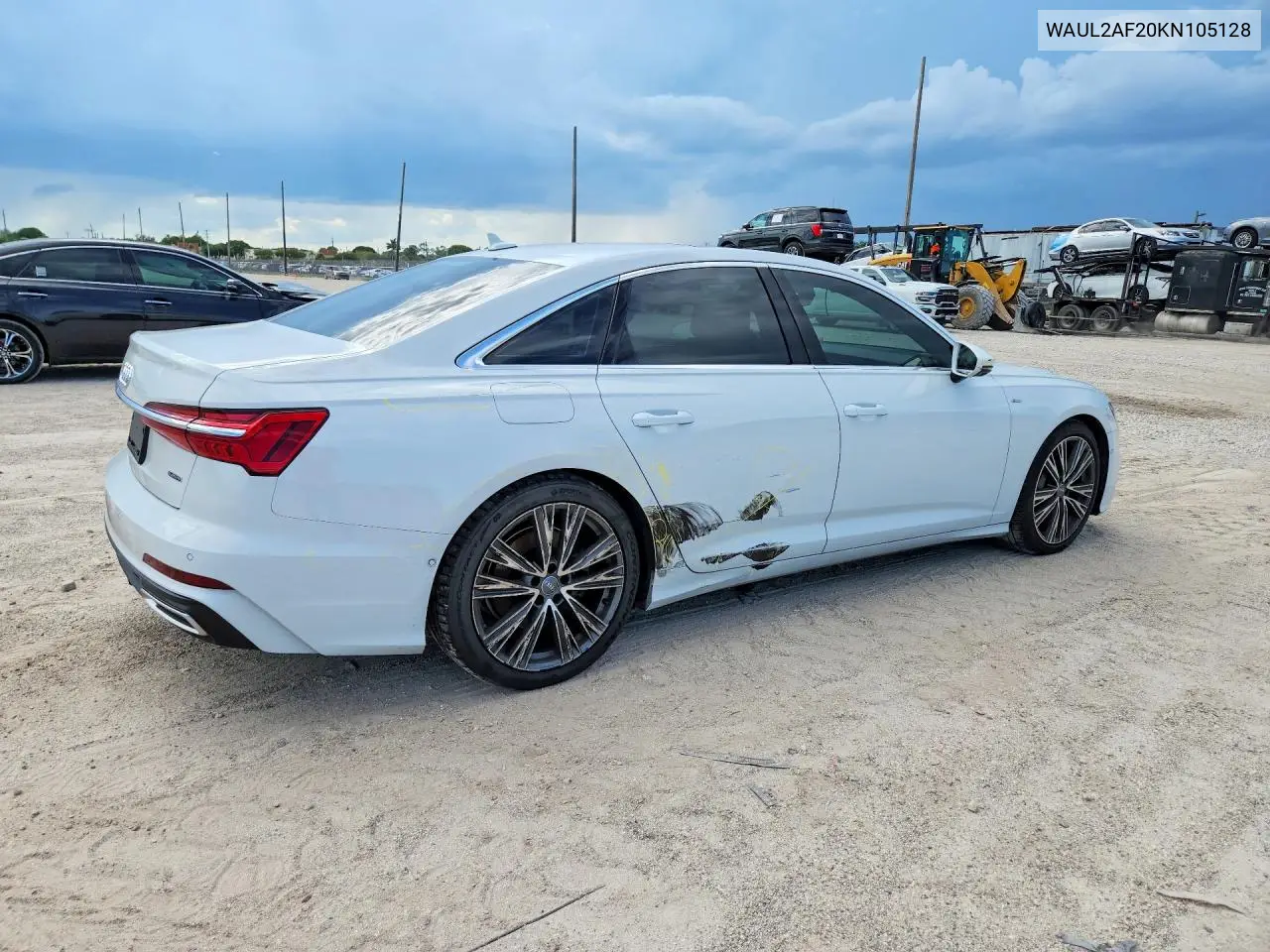 2019 Audi A6 Premium Plus VIN: WAUL2AF20KN105128 Lot: 58036336