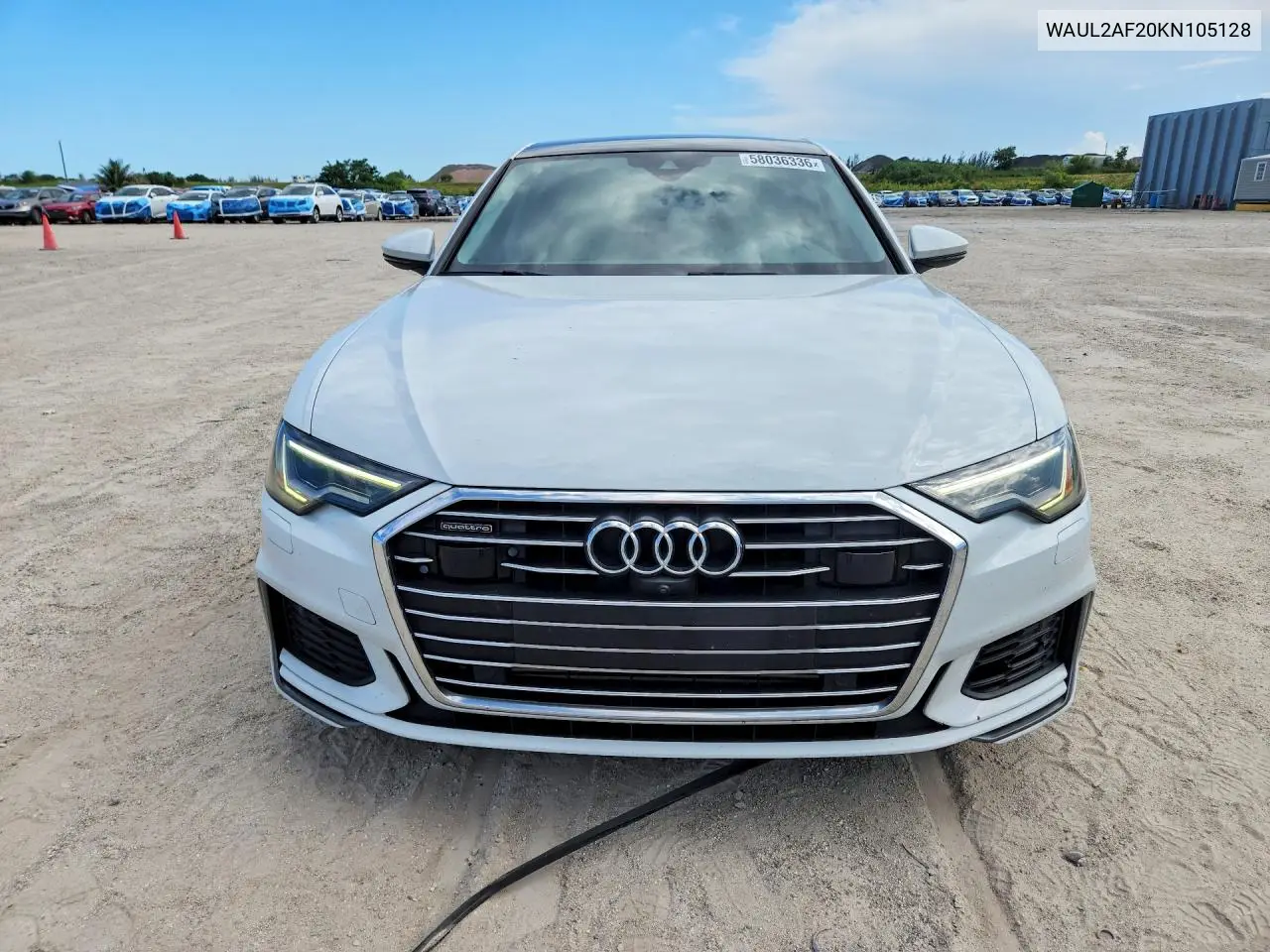 2019 Audi A6 Premium Plus VIN: WAUL2AF20KN105128 Lot: 58036336