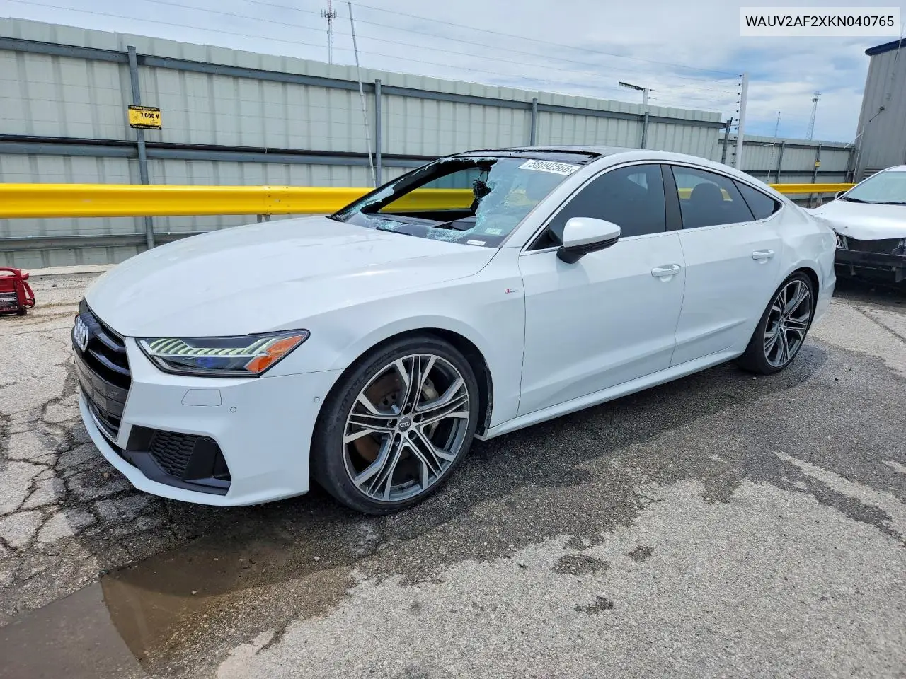 2019 Audi A7 Prestige S-Line VIN: WAUV2AF2XKN040765 Lot: 58092566
