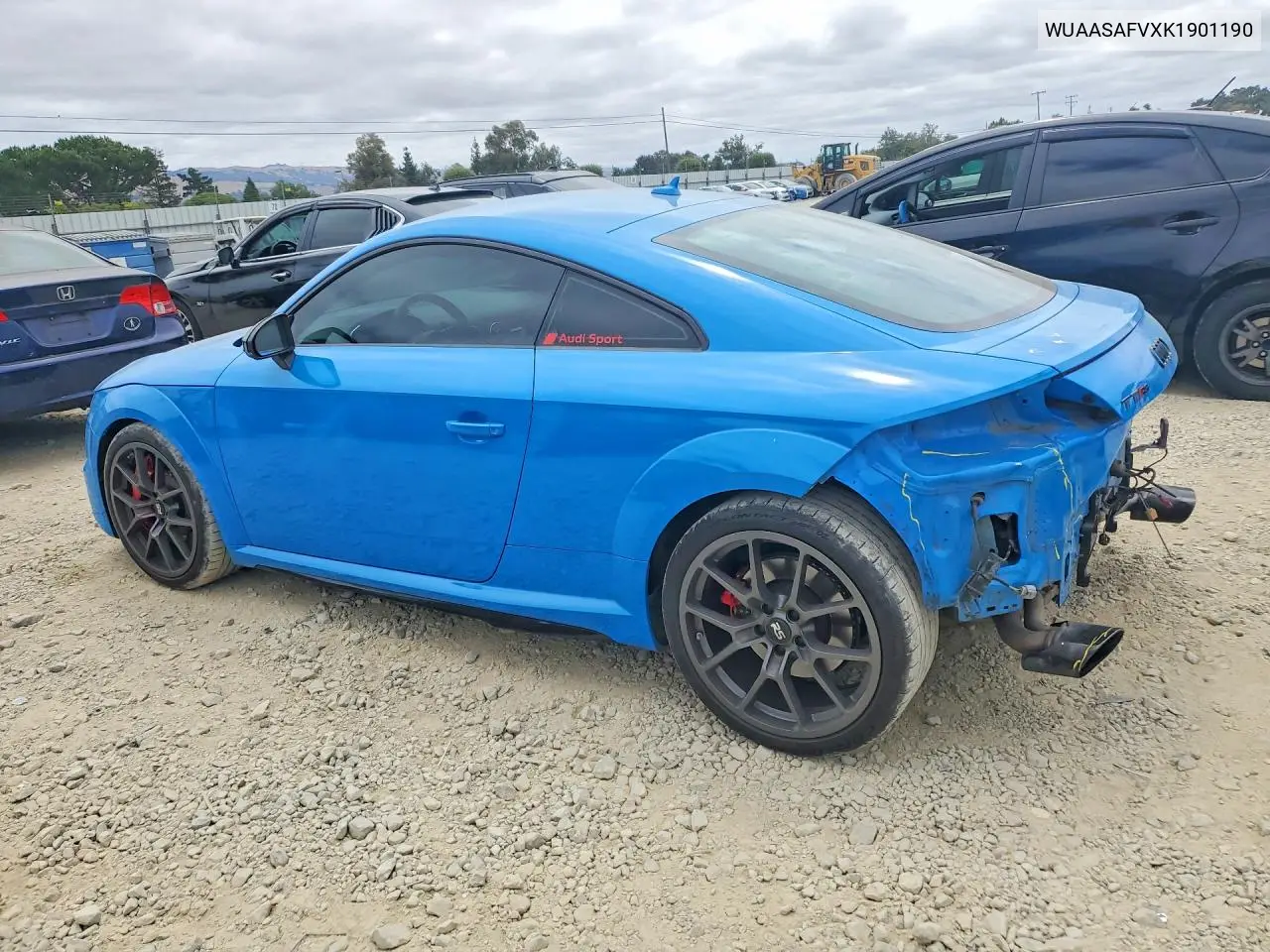 2019 Audi Tt Rs VIN: WUAASAFVXK1901190 Lot: 58131656