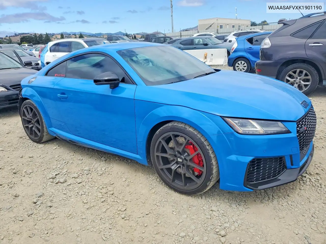 2019 Audi Tt Rs VIN: WUAASAFVXK1901190 Lot: 58131656