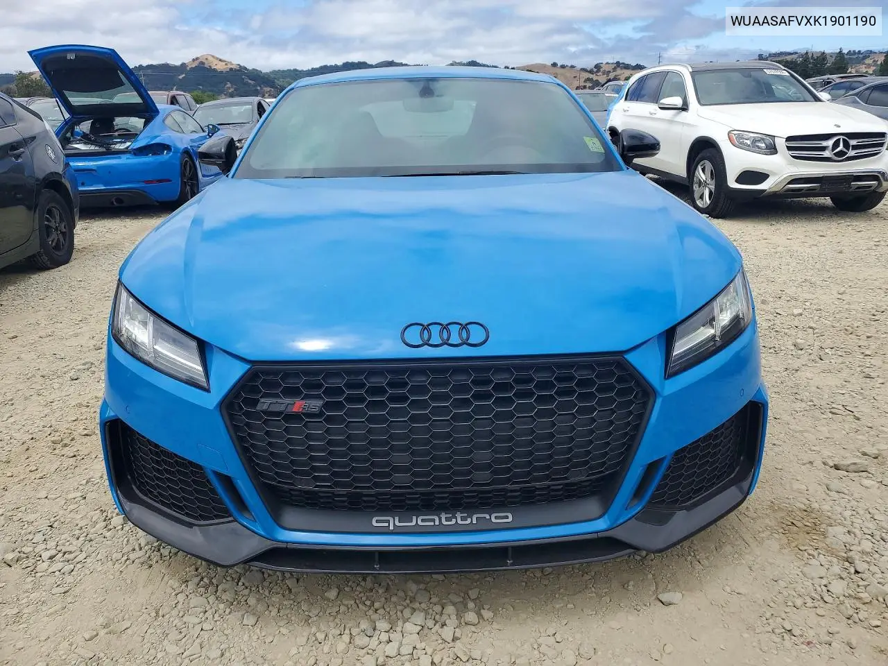 2019 Audi Tt Rs VIN: WUAASAFVXK1901190 Lot: 58131656