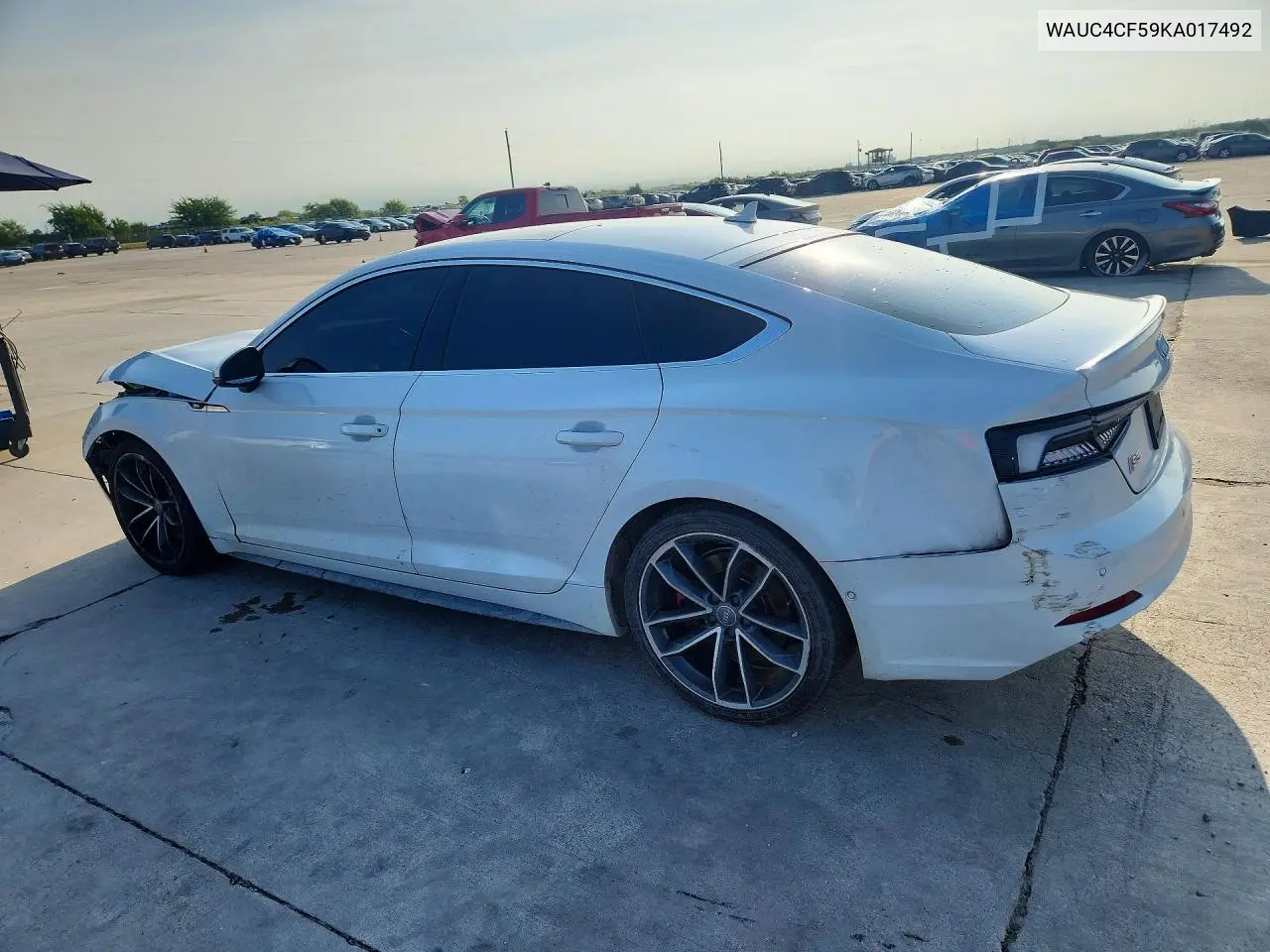 2019 Audi S5 Prestige VIN: WAUC4CF59KA017492 Lot: 58205056